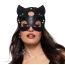 Маска кошечки Bedroom Fantasies Kinky Kitty Mask, черная - Фото №1