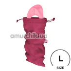 Чехол для хранения секс-игрушек Satisfyer Treasure Bag Size L, розовый - Фото №1