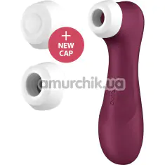 Симулятор орального сексу для жінок Satisfyer Pro 2 Generation 3, бордовий - Фото №1