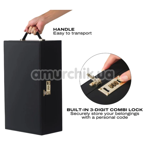 Футляр для хранения секс-игрушек Dorcel Le Coffret Prestige Edition, черный