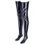 Чулки Black Level Vinyl Bed Boots, черные - Фото №2