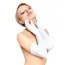 Рукавички Satin Gloves білі (модель 7702)