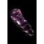 Анальна пробка Glaze Glass Rosebud Beaded Plug 5.5, рожева - Фото №4