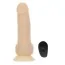 Вибратор с ротацией Addiction Naked Rotating & Vibrating Dong 7, телесный - Фото №1
