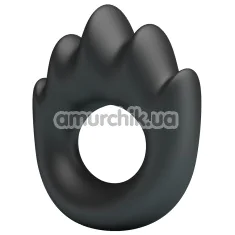 Ерекційне кільце Crazy Bull Super Soft Silicone Habert, чорне - Фото №1