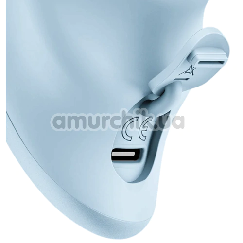 Симулятор орального секса для женщин Fun Factory Intense, голубой