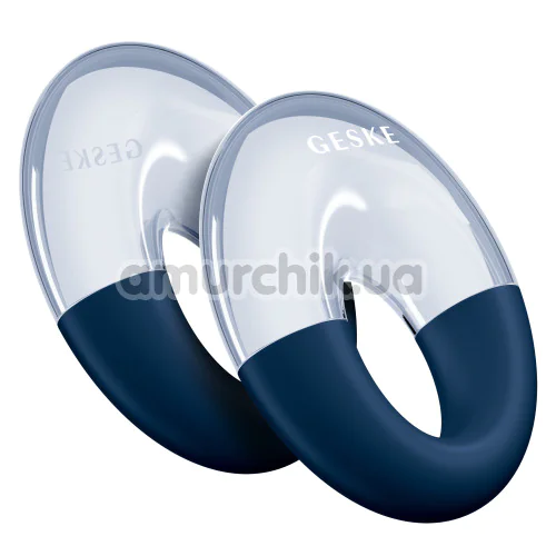 Массажер для глаз Geske Cool & Warm Eye Massager 7 in 1, синий