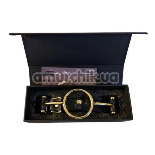 Кляп Roomfun O-Type Mouth Gag M, золотий