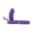 Анальна пробка з вібрацією Purrfect Silicone, 10 см фіолетова - Фото №1