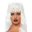 Корона Leg Avenue Glitter Die Cut Jeweled Crown, біла