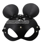 Маска Мышки DS Fetish Mask Mickey Mouse, черная - Фото №1