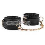 Фіксатори для рук Liebe Seele Black Organosilicon Wrist Cuffs, чорні - Фото №1