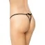 Трусики-стрінги G-String (модель 2458), чорні - Фото №2