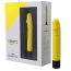 Вибратор Virgite Fluo Mini Realistic Vibe F2, желтый - Фото №9