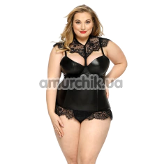 Комплект JSY Sexy Lingerie 8383, черный: корсет + трусики-стринги - Фото №1