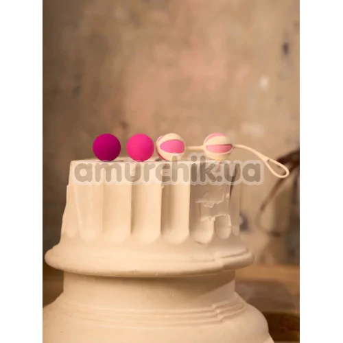 Вагинальные шарики Geisha Balls 3, розовые