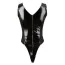 Боді Black Level Vinyl Open Cup Body, чорне - Фото №4
