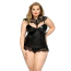 Комплект JSY Sexy Lingerie 8383, черный: корсет + трусики-стринги - Фото №1