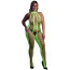 Комбінезон Ouch! Bodystocking With Halterneck Glow In The Dark, салатовий - Фото №3