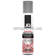 Лубрикант JO Premium Warming на силиконовой основе - согревающий эффект, 30 мл - Фото №1