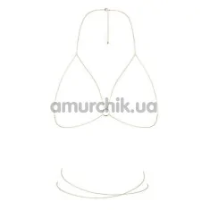 Прикраса для тіла Bijoux Indiscrets The Magnifique Collection Magnifique Bra Chain, золота - Фото №1