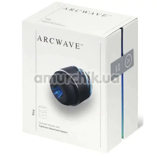 Мастурбатор с регулировкой герметичности Arcwave Voy, черный