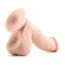 Фаллоимитатор Basix Rubber Works Dong with Suction Cup, 16.5 см телесный - Фото №4