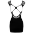 Комплект NO:XQSE Mini Dress Black, черный: платье + трусики-стринги - Фото №5