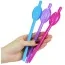 Трубочки для напитков LoveToy Jokes&Parties Pussy Straws - разноцветные, 9 шт - Фото №4