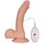 Вибратор Lovetoy The Ultra Soft Dude 8.8, телесный - Фото №1
