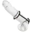 Насадка на пеніс Steel Beaded Silicone Enhancer Cage, чорна - Фото №6