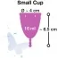 Менструальная чаша Menstrual Cup Libimed, маленькая - Фото №5