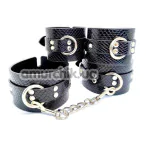 Фиксаторы для рук и ног DS Fetish Ankle And Hand Cuff, черные - Фото №1