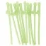 Трубочки для напоїв Dicky Sipping Straws Glow-In-The-Dark - світяться в темряві, 10шт - Фото №1