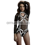 Боди-портупея Feral Feelings Body Harness, белое - Фото №1