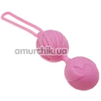 Вагинальные шарики Adrien Lastic Geisha Lastic Balls S, светло-розовые - Фото №1