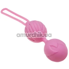 Вагінальні кульки Adrien Lastic Geisha Lastic Balls S, світло-рожеві - Фото №1