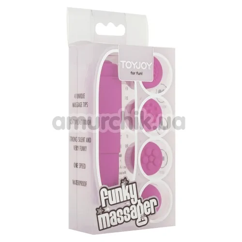 Кліторальний вібратор Funky Massager, фіолетовий