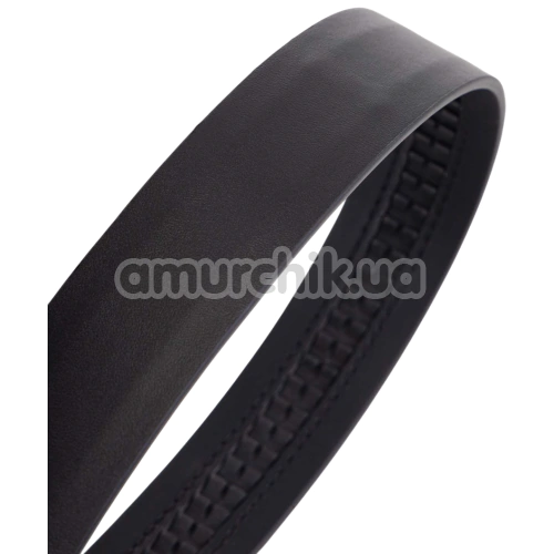 Маска Lockink Luxury Leather Blindfold Kit, черная