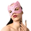 Маска Кошечки Art of Sex Cat Mask Leather, розовая - Фото №1