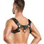 Портупея чоловіча Bedroom Fantasies Bruno Chest Bulldog Harness, чорна - Фото №2