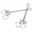 Затискачі для сосків Senuelo Fetish Fantasy Heart Nipple Clamps, срібні - Фото №5