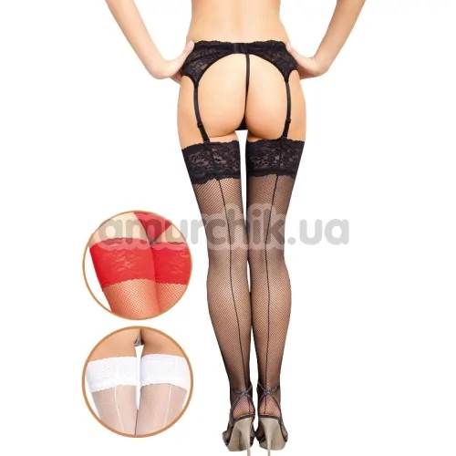 Чулки Stockings черные (модель 5537)
