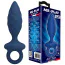 Анальная пробка MR Play Butt Plug With Loop L, синяя - Фото №8