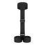 Нашийник із фіксаторами для рук Bedroom Fantasies Soft Straps Arm and Neck Restraints, чорний - Фото №3