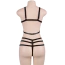 Комплект Star Night Strappy Lace Set, чорний: бюстгальтер + трусики-стрінги - Фото №8