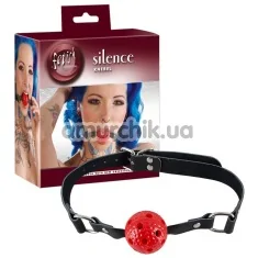 Кляп Silence Knebel, червоний - Фото №1