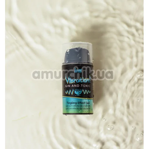 Возбуждающий гель с эффектом вибрации Intt Vibration Gin Tonic Tingling Effect Gel - джин-тоник, 15 мл