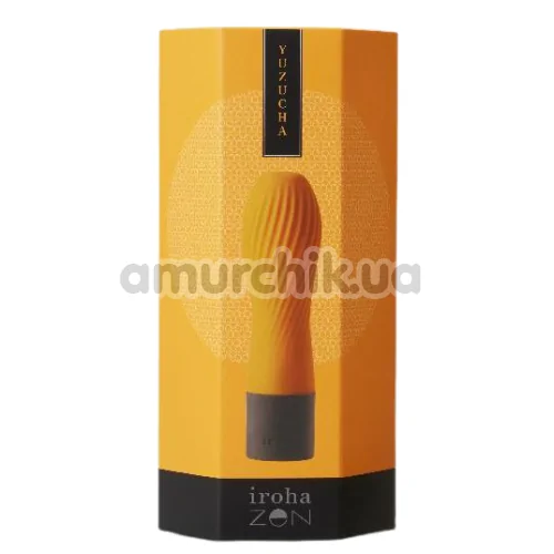 Вібратор Tenga Iroha Zen Yuzucha, жовтий