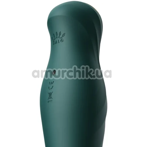 Вибратор для точки G Zalo King Vibrating Thruster, зеленый